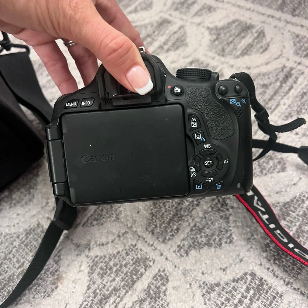 Canon Black Digital Camera with Advanced Features